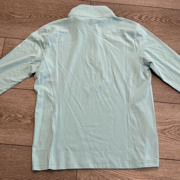 TASC Performance Women's Large Recess 1/4 Zip Pullover Blue NWT Golf Pickleball - Picture 5 of 6